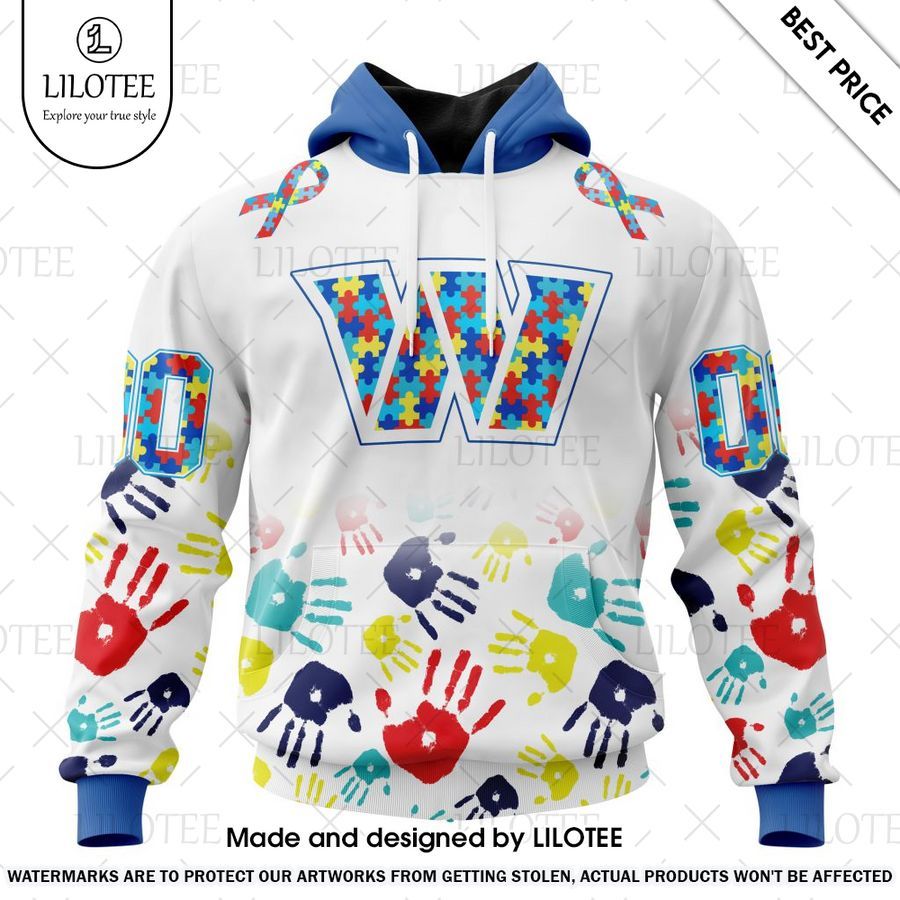 washington commanders special autism awareness design custom shirt 1 884