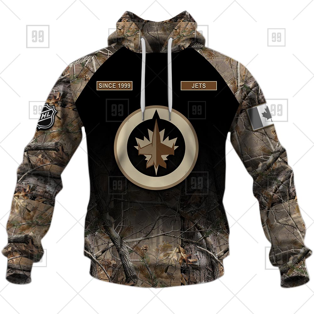 winnipeg jets hunting camouflage custom shirt 4620 iY7me