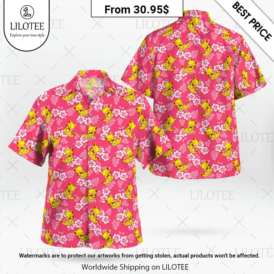 Abra Pokemon Hawaiian Shirt Oh! You make me reminded of college days