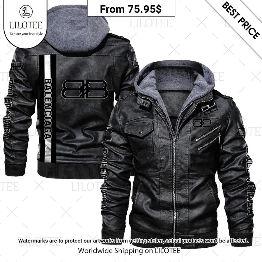 balenciaga leather jacket 1 144