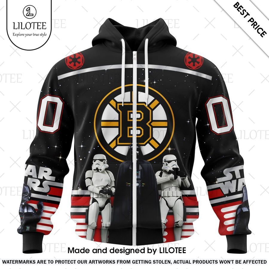boston bruins star wars may the 4th be with you custom shirt 2 467