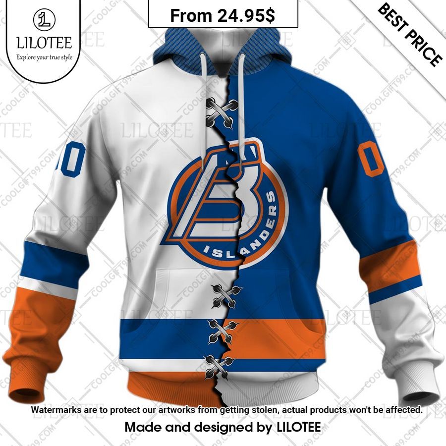 bridgeport islanders mix jersey custom hoodie 2 657