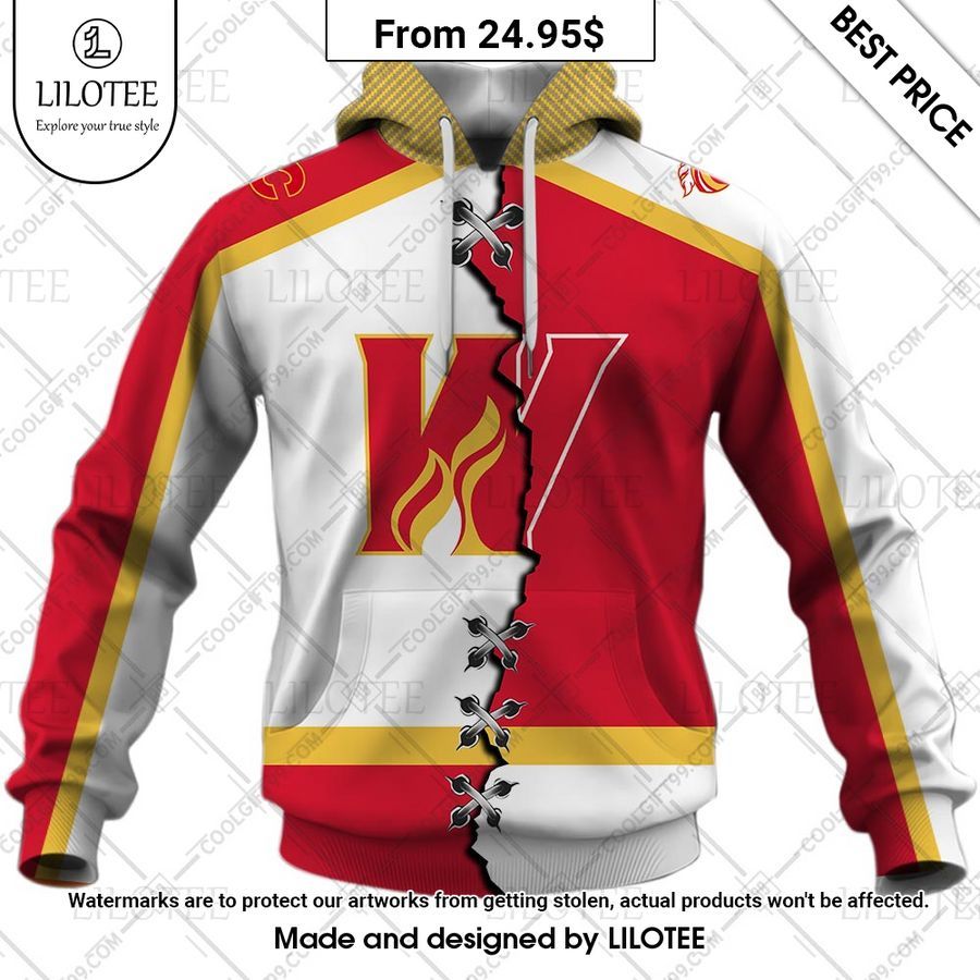 calgary wranglers mix jersey custom hoodie 2 65