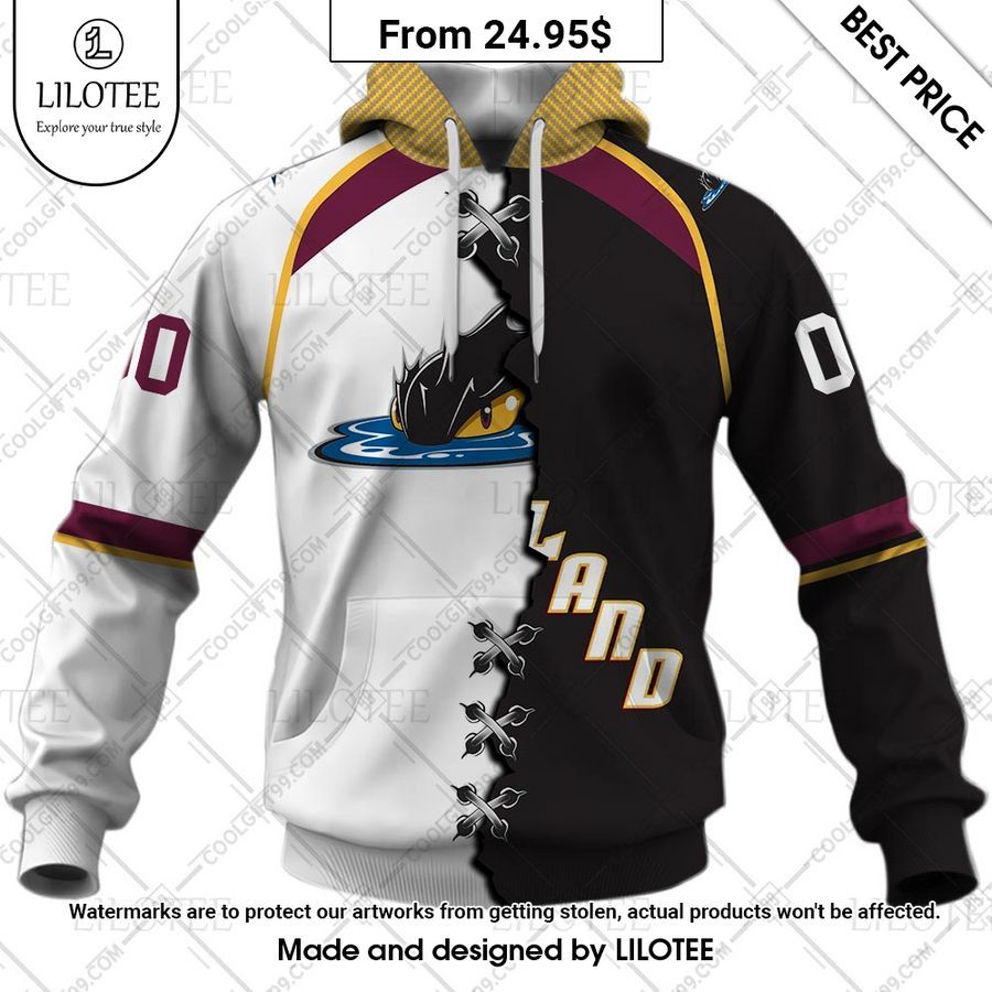 cleveland monsters mix jersey custom hoodie 2 974