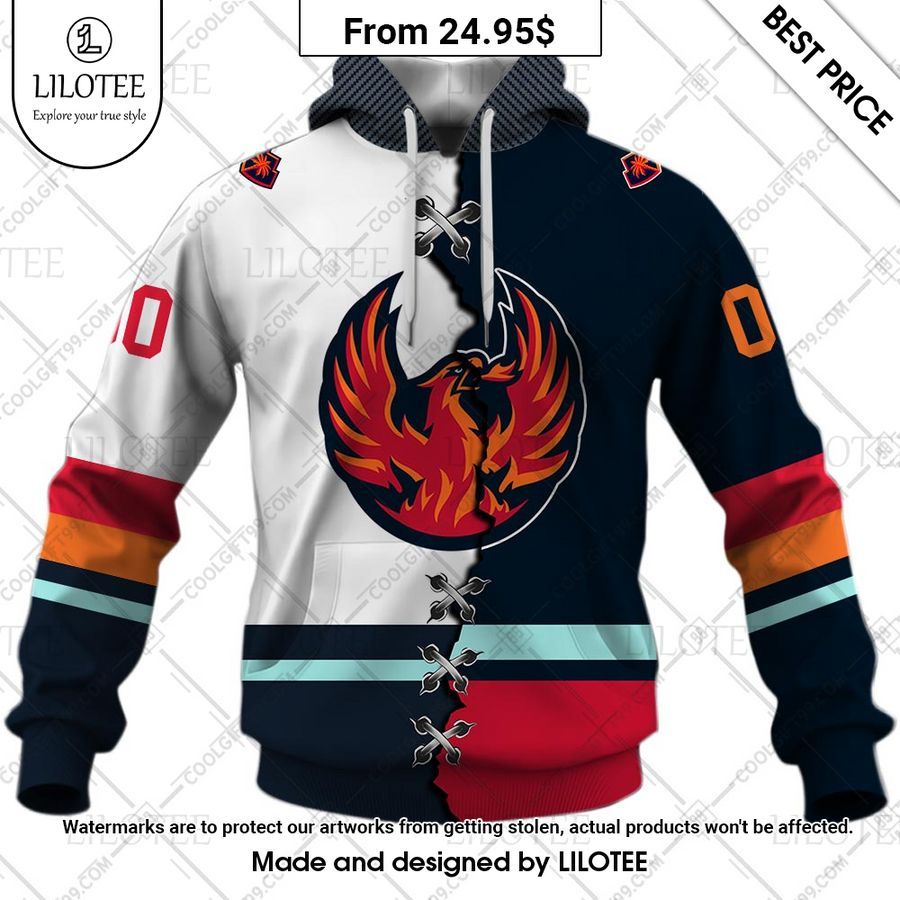 coachella valley firebirds mix jersey custom hoodie 2 633
