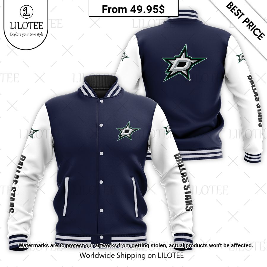 dallas stars baseball jacket 1 633