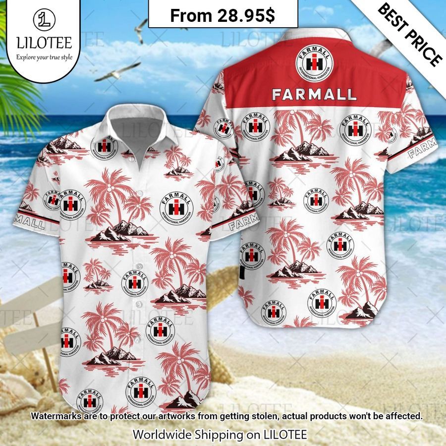 Farmall Truck Hawaiian Shirt Stunning