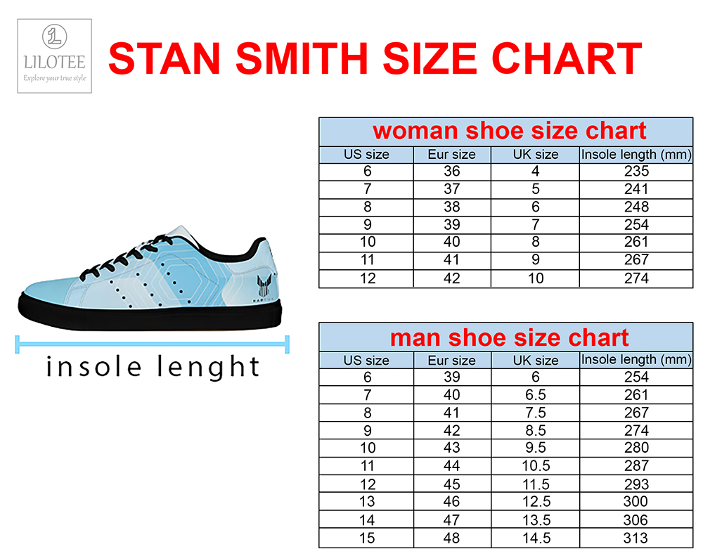 Stan Smith Shoes Size Chart Lilotee