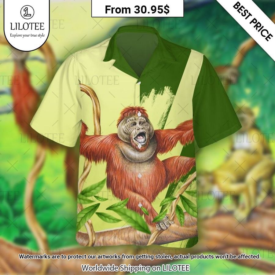 Game MTG Uktabi Orangutan Hawaiian Shirt Hundred million dollar smile bro