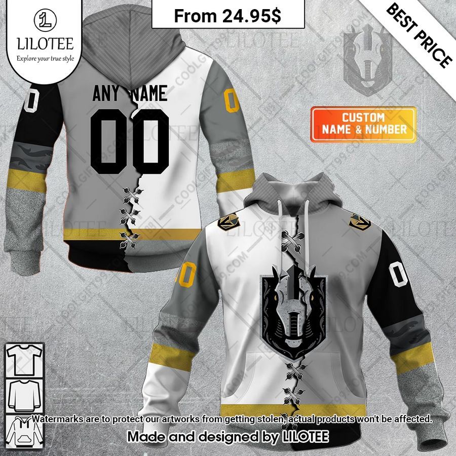 henderson silver knights mix jersey custom hoodie 1 407