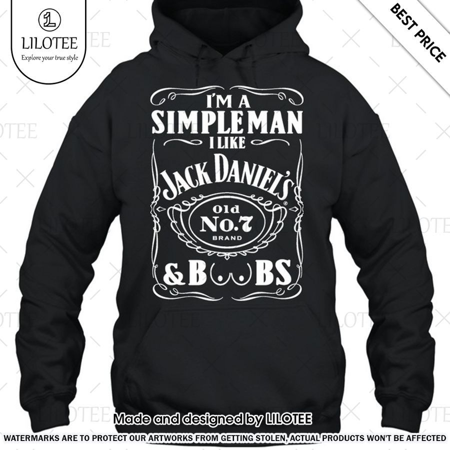 im a simple man i like jack daniels shirt 2 651