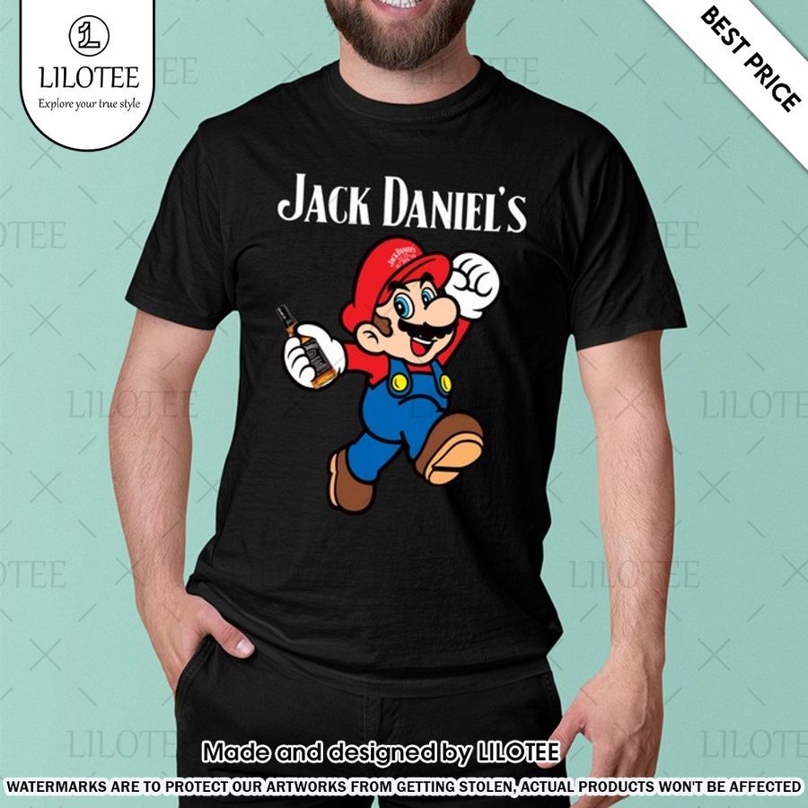 jack daniels mario game shirt 1 319