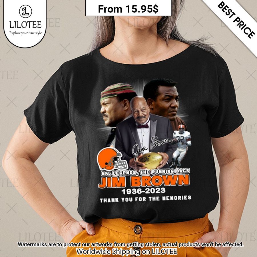 Jim Brown Cleveland Browns Shirt Loving, dare I say?