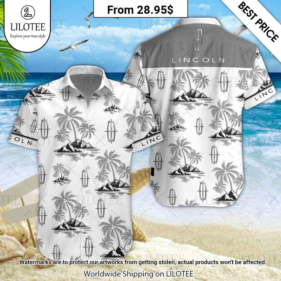 Lincoln Hawaiian Shirt rays of calmness are emitting from your pic