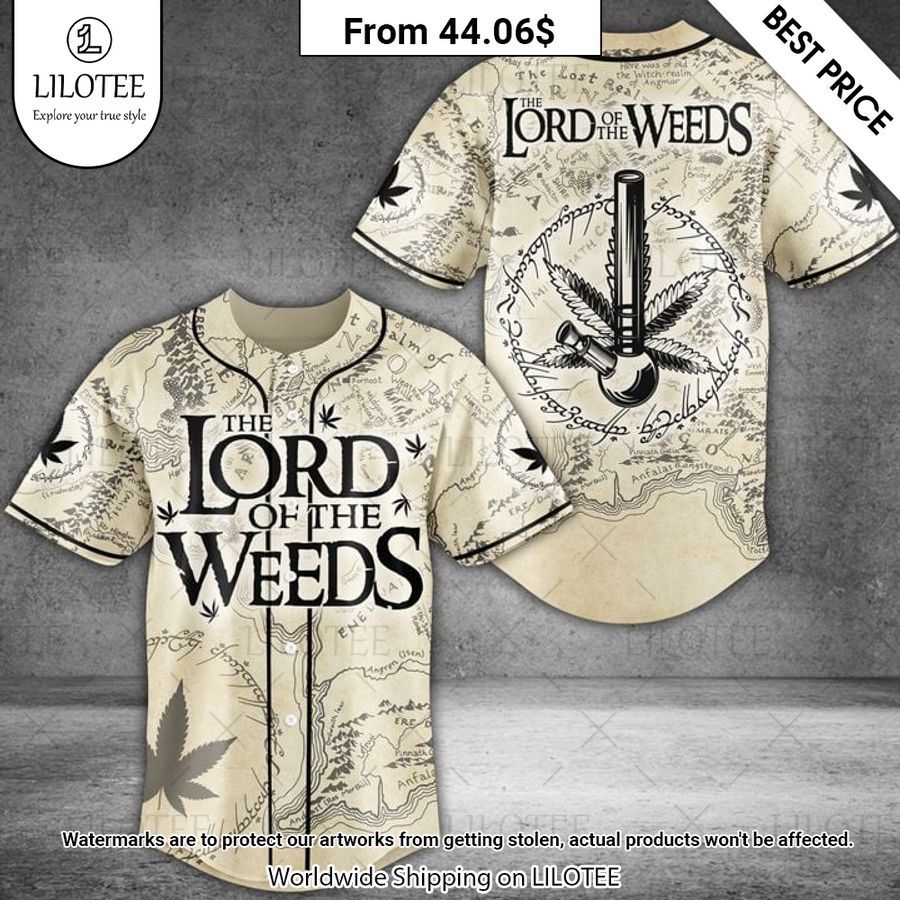 Lord of the weeds Baseball jersey Have you joined a gymnasium?