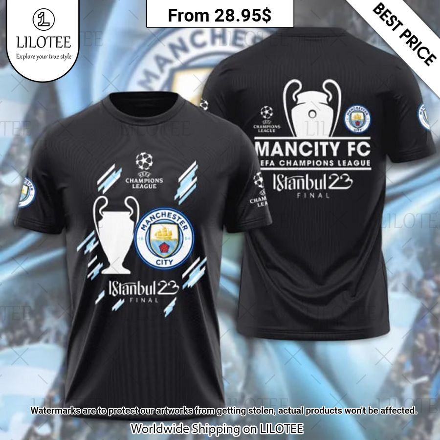 Manchester City Premier League Champions 22 23 T Shirt Nice photo dude