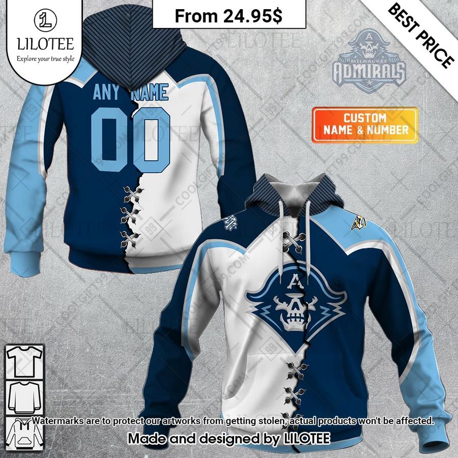 milwaukee admirals mix jersey custom hoodie 1 305
