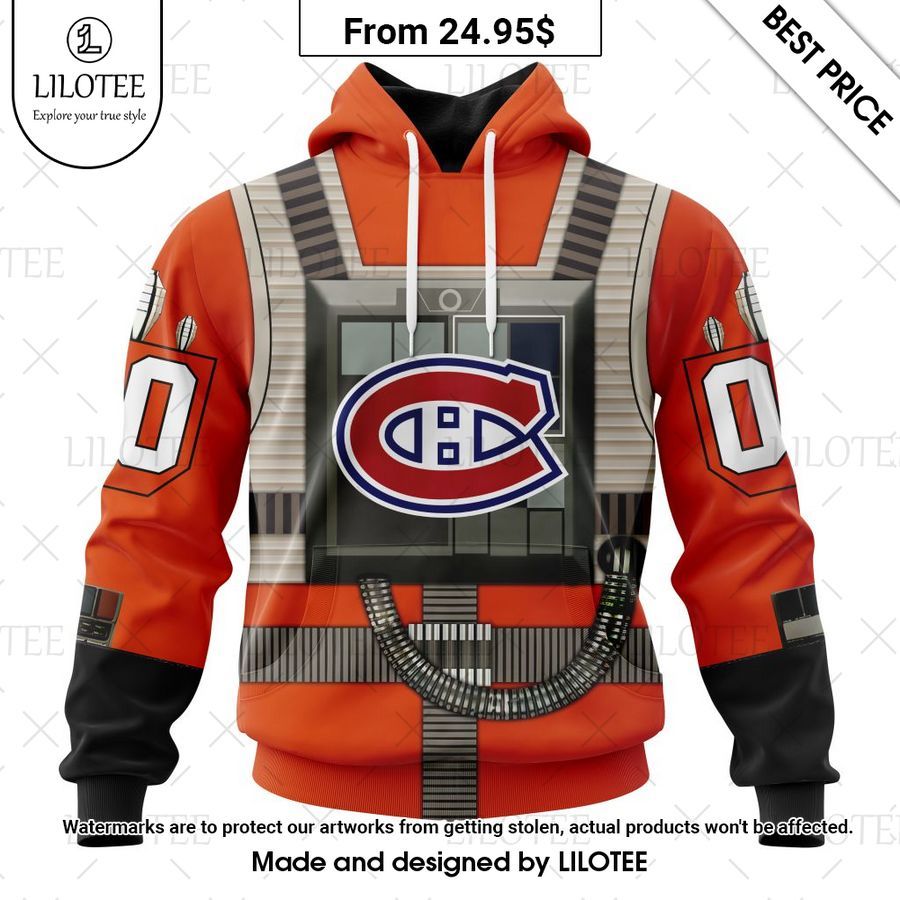 montreal canadiens star wars rebel pilot design custom shirt 1 245