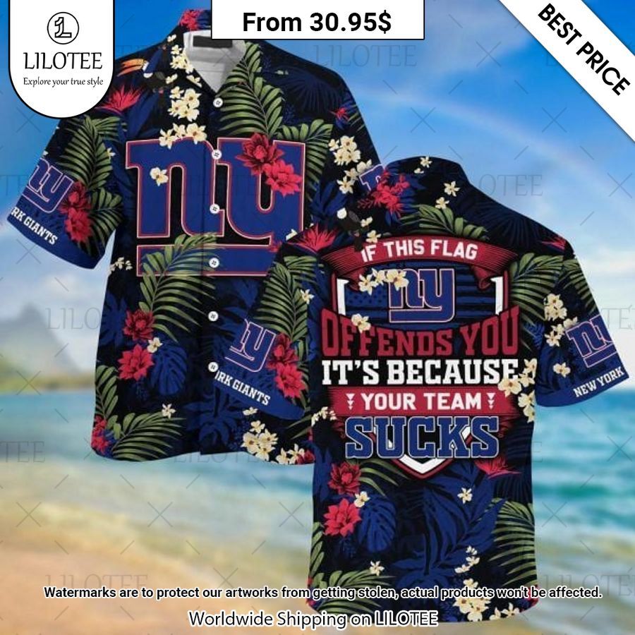 New York Giants Sucks Hawaiian Shirt Cuteness overloaded