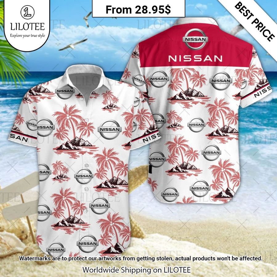 Nissan Truck Hawaiian Shirt Cuteness overloaded