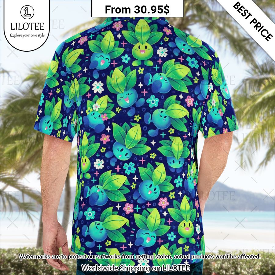 Oddish Pokemon Hawaiian Shirt Ah! It is marvellous