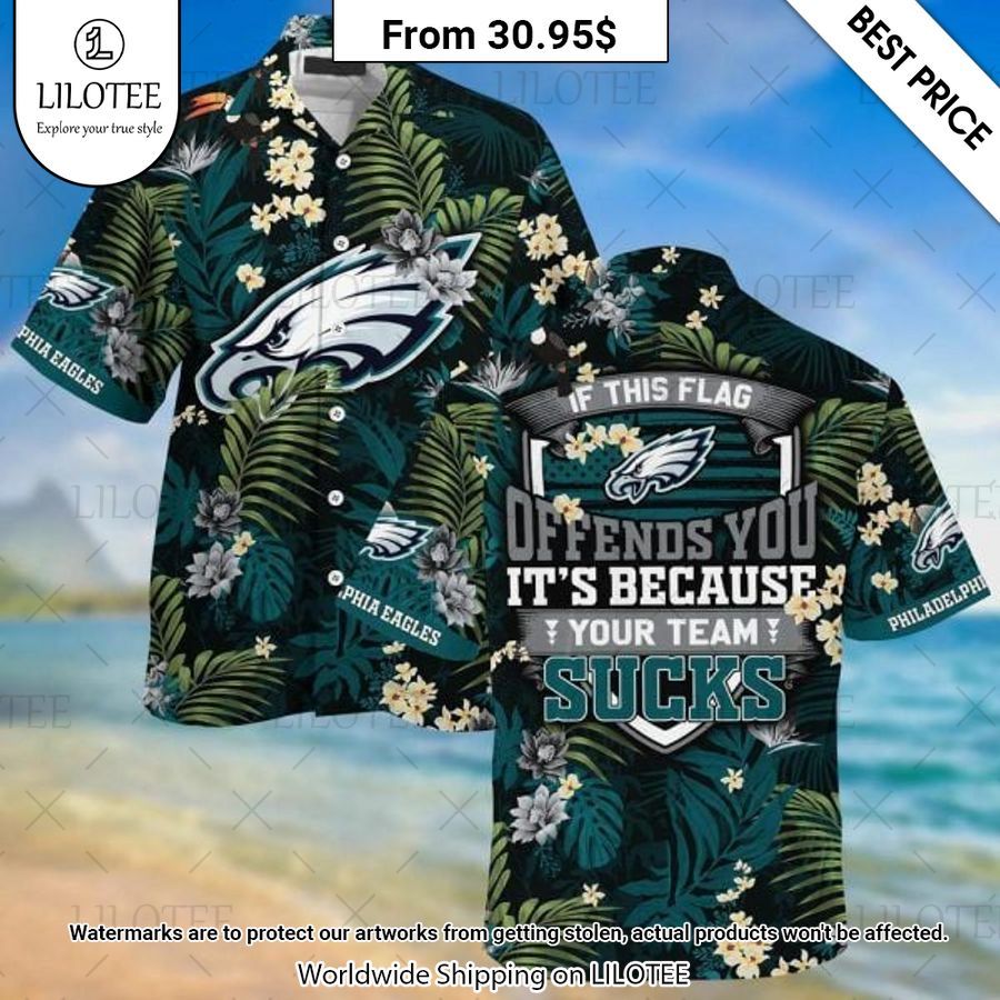 Philadelphia Eagles Sucks Hawaiian Shirt Good one dear