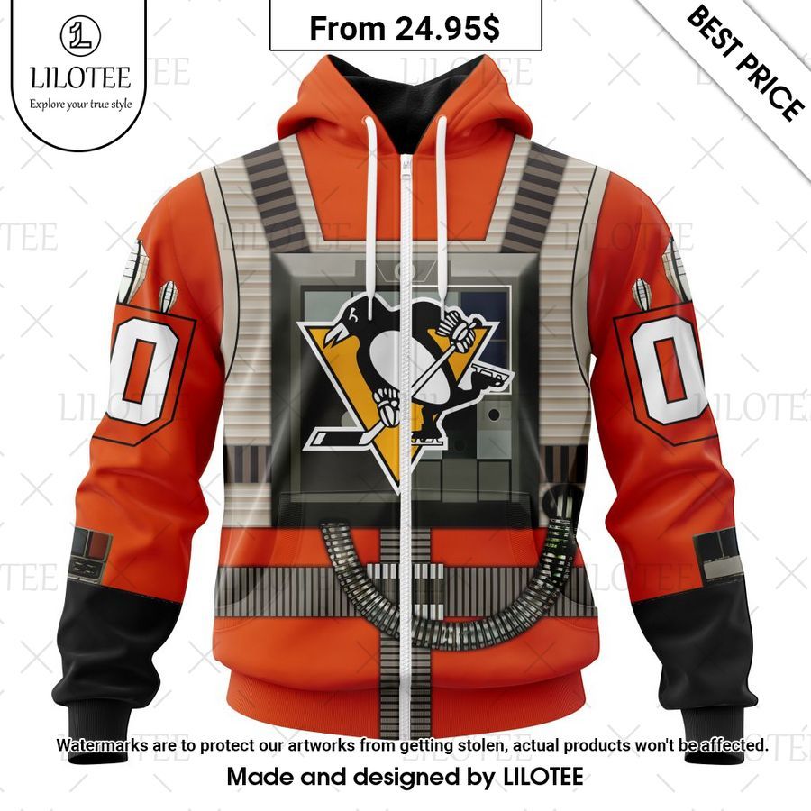 pittsburgh penguins star wars rebel pilot design custom shirt 2 782