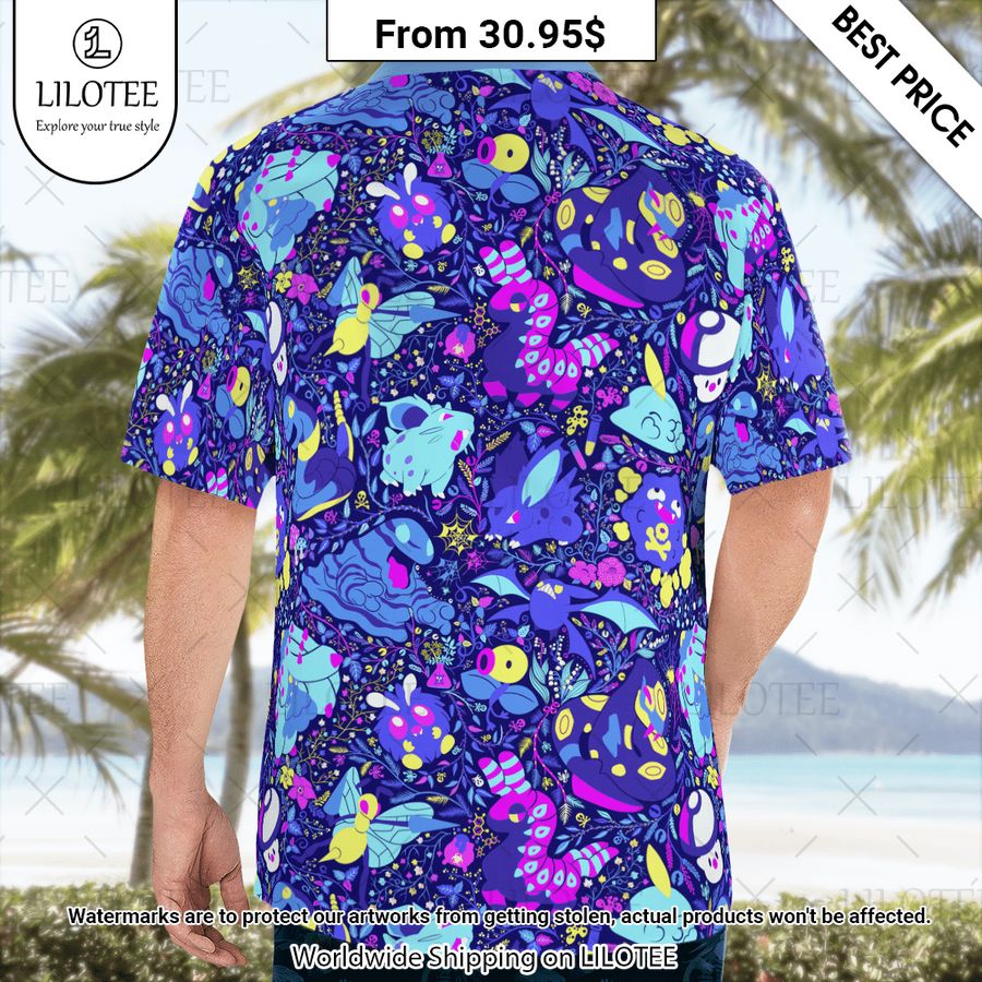 Poison Pokemon Hawaiian Shirt Oh my God you have put on so much!