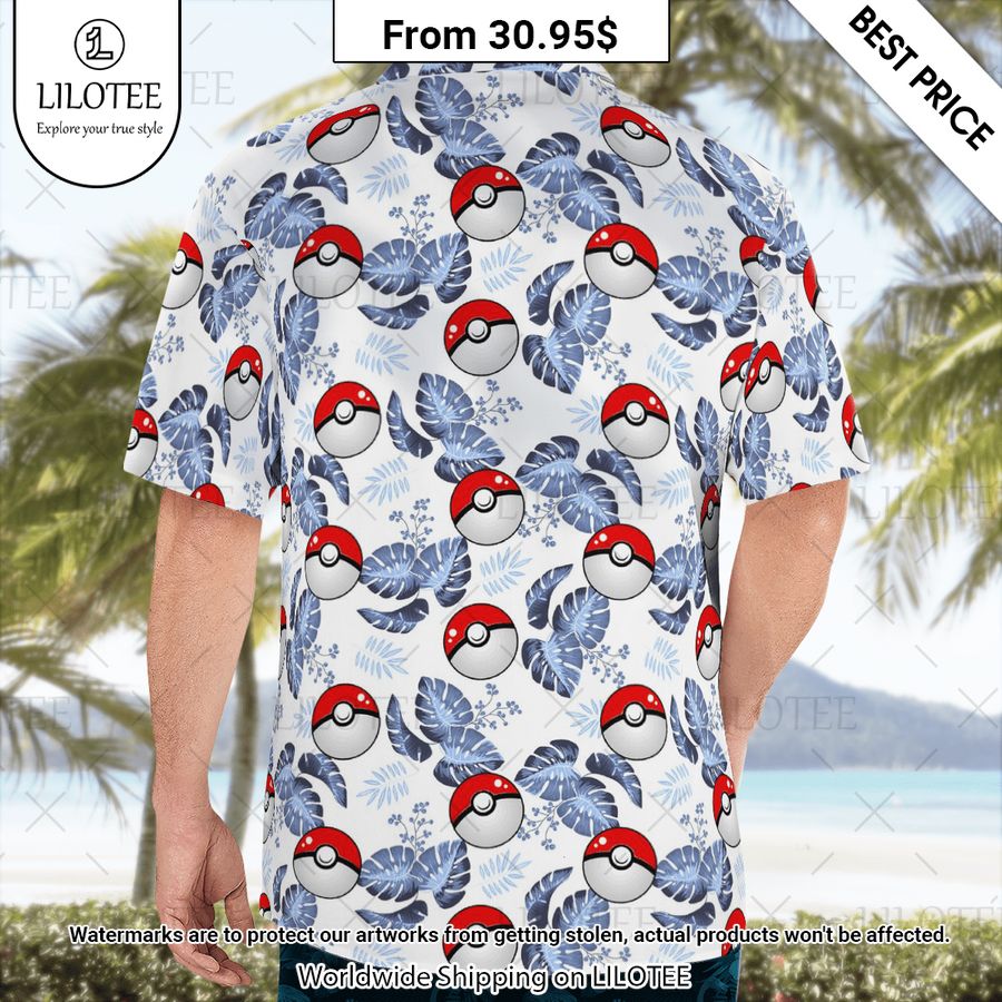 Pokemon Ball Hawaiian Shirt Coolosm