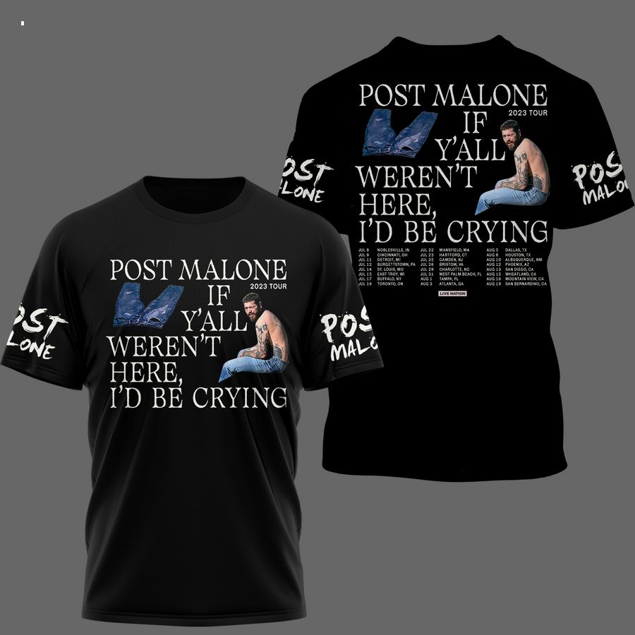 Post Malone Tour 2023 T Shirt She has grown up know