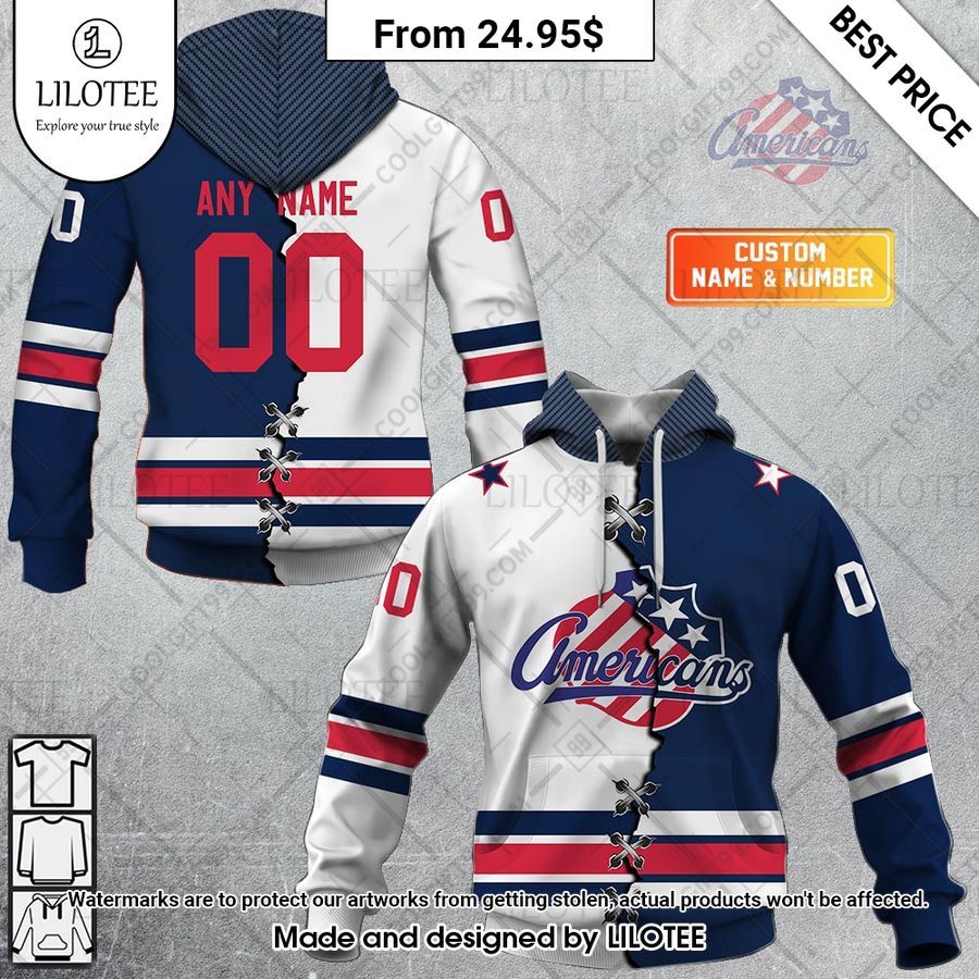 rochester americans mix jersey custom hoodie 1 766