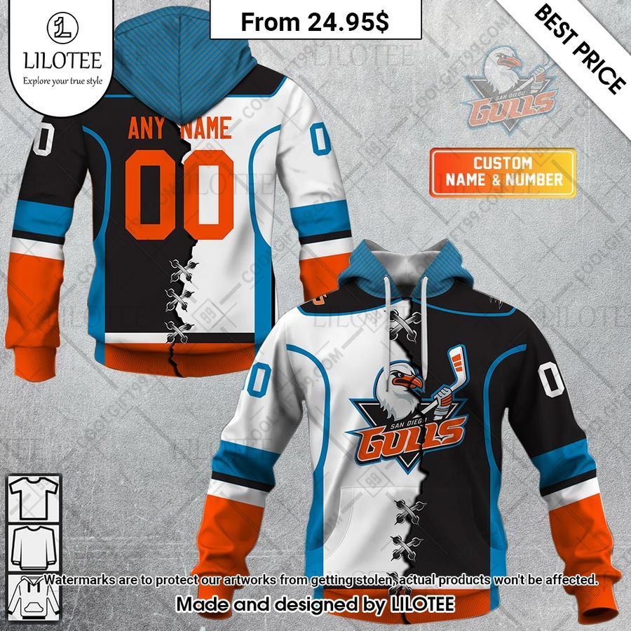 san diego gulls mix jersey custom hoodie 1 260