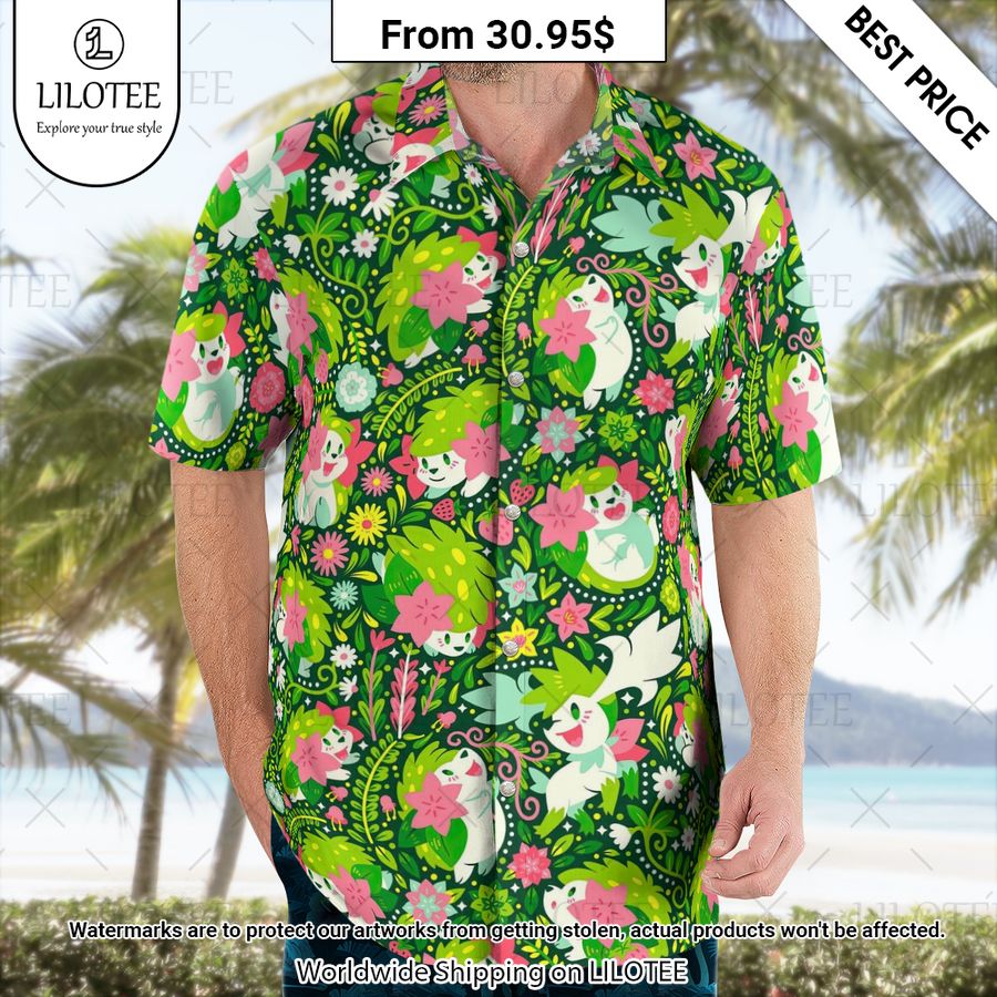 Shaymin Pokemon Hawaiian Shirt Great, I liked it