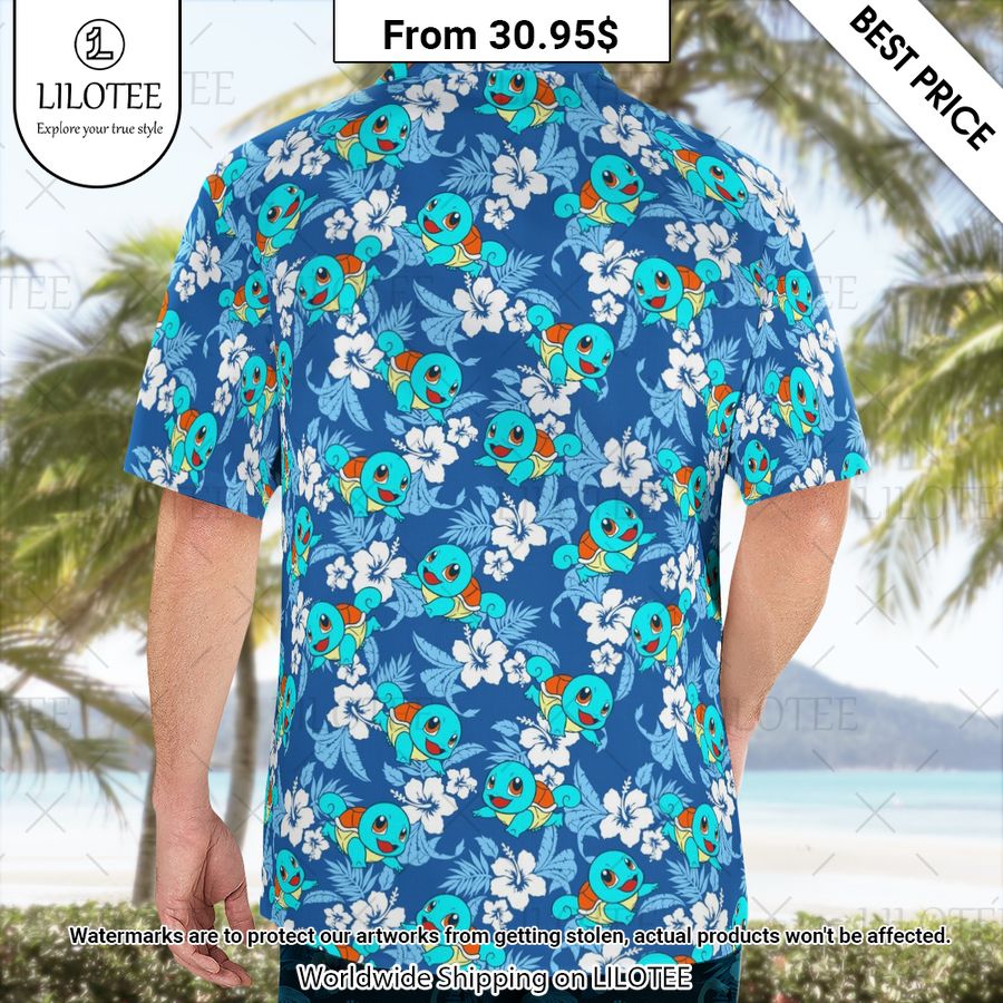 Squirtle Pokemon Hawaiian Shirt You look fresh in nature