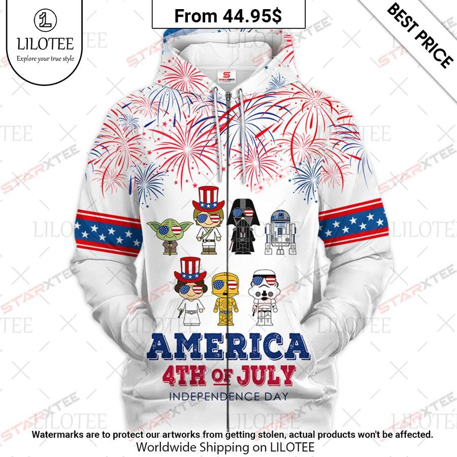 Star Wars America 4th Of July Independence Day Hoodie Good look mam