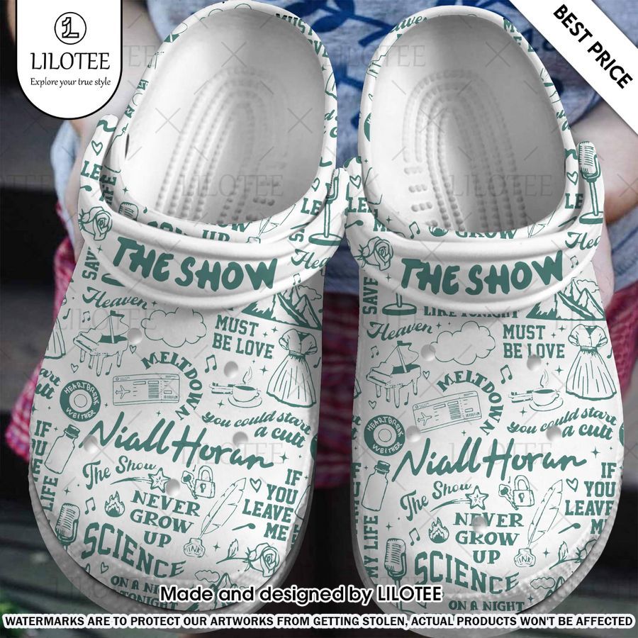 the show niall horan never grow up crocband shoes 1 797