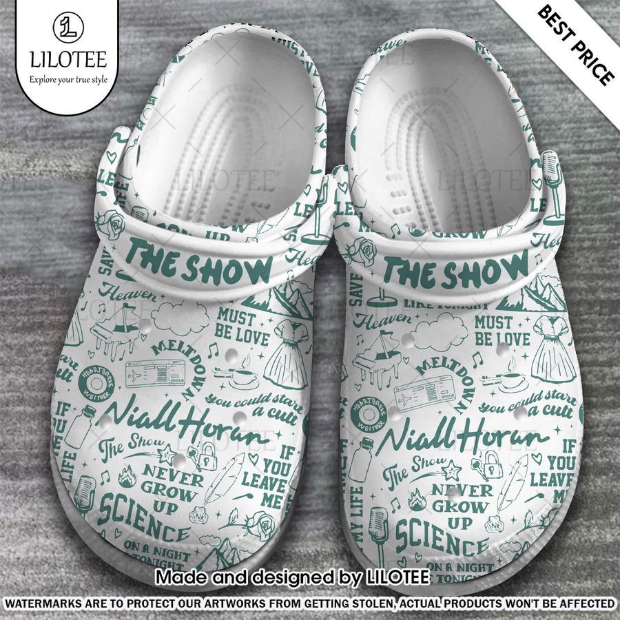 the show niall horan never grow up crocband shoes 2 350