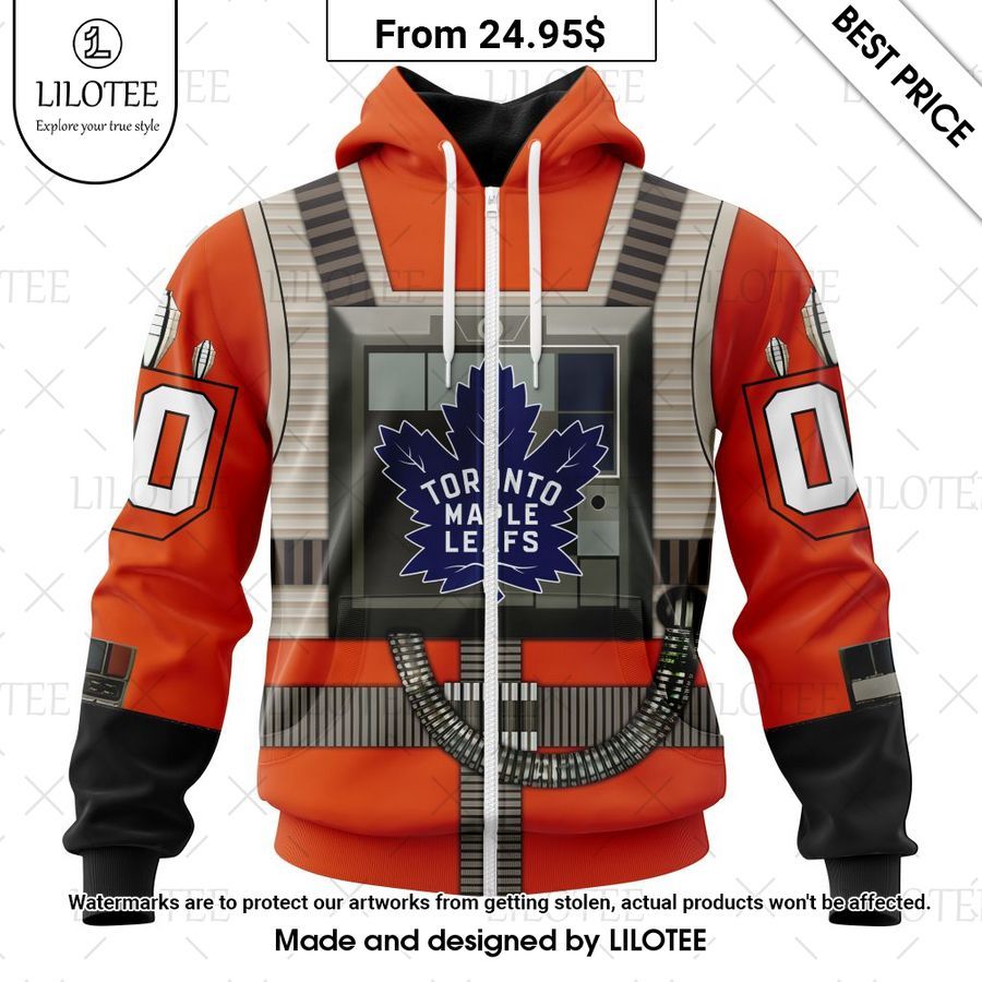 toronto maple leafs star wars rebel pilot design custom shirt 2 603