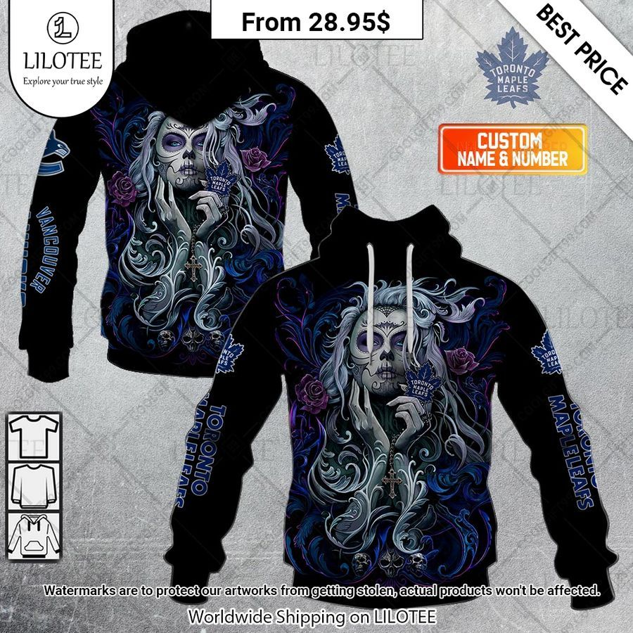 Toronto Maple Leafs Tattoo Girl Artwork 2023 Custom Shirt You look too weak